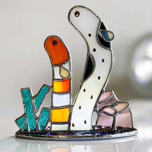 海の仲間のステンドグラス 〜チンアナゴとニシキアナゴ〜 その他