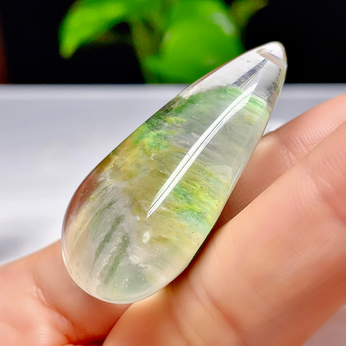 高品質】 ガーデンクォーツ 庭園水晶 幽霊水晶 ペンダント