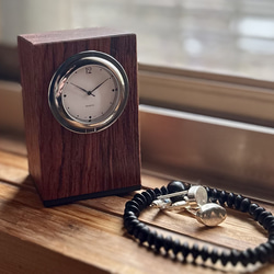 値下げ　銘木ブビンガ　ペンスタンド　 SEIKO デジタル電波時計 m64019641143_1.jpg?1732866275