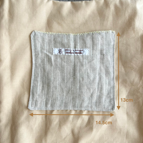 ちくちく手縫い 花束トートバッグ トートバッグ atelier mokka 通販