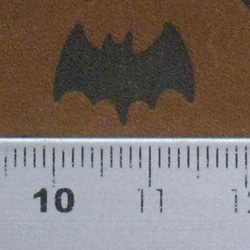 コウモリ(ハロウイン)60W焼印電気ごてセット 4枚目の画像