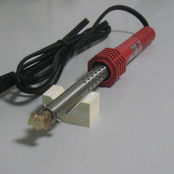 コウモリ(ハロウイン)60W焼印電気ごてセット 1枚目の画像