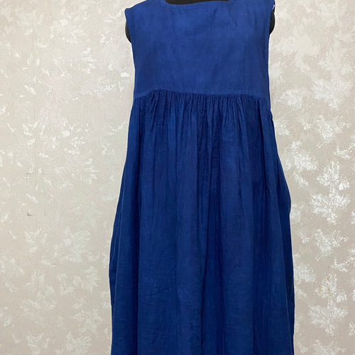 streetorgan ネイビー　ワンピース セール】ZIPVネックカットワンピース（ワンピース）｜SENSE OF