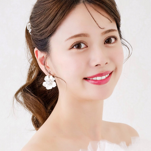 MA241 花 アレンジピン ヘアピン ウェディング ブライダル 花嫁 ヘッド