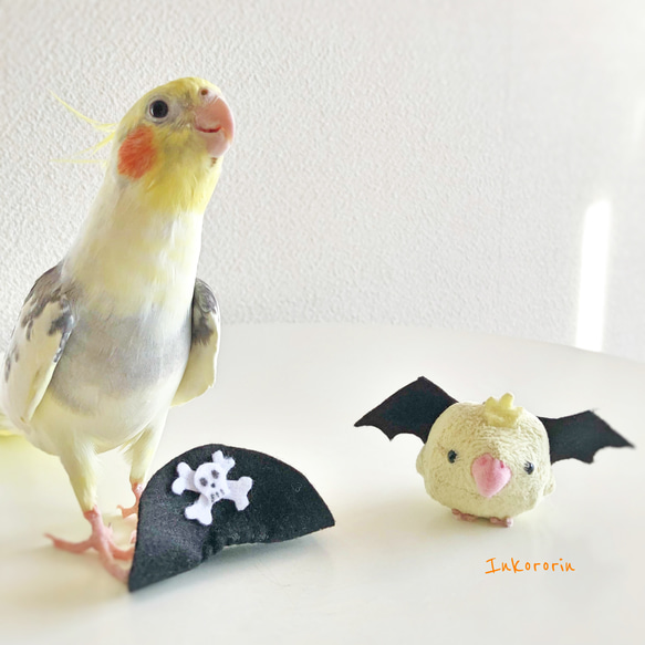 オカメインコ ハロウィンカード3枚セット ポストカード Inkororin 通販