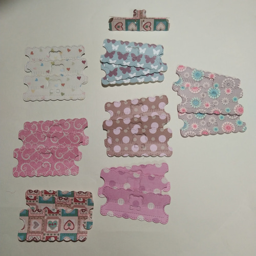 おすそ分けポケット⑤ くまちゃん平袋 紙ものセット♥おすそ分け