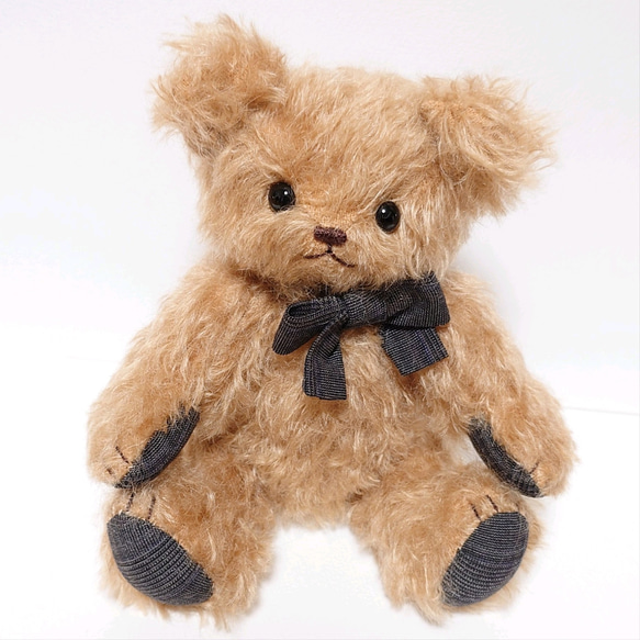 シナモンモヘア テディベア 19cm ぬいぐるみ yukumao 通販