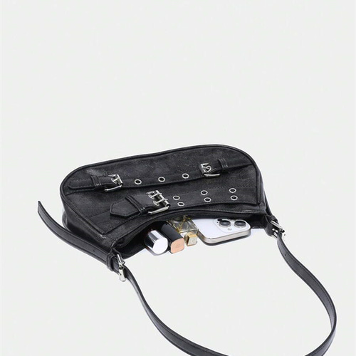 1個 Y2K ゴシック レトロ ブロック デコレーション レディース