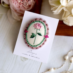 ラッピング無料《受注製作》刺繍ブローチ mimosa bouquet (ミモザ