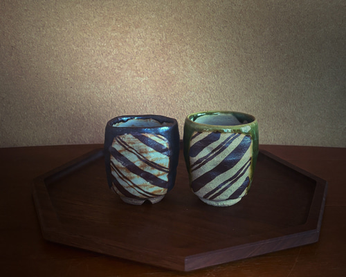 湯呑み 織部 湯呑み minoru 通販 18199367｜Creema(クリーマ)