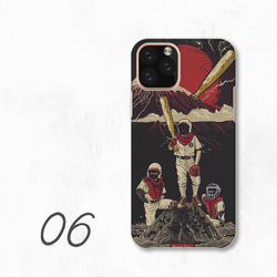 富士山精靈奇幻骷髏恐怖智慧型手機保護殼相容於所有型號後背式硬殼 NLFT-HARD-a591 第8張的照片