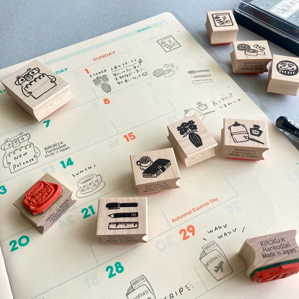 【合作企劃】眼鏡熊 一起規劃吧！ 【橡皮圖章】 第3張的照片