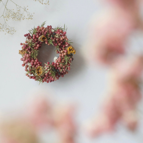 ペッパーベリーのミニリース ひな祭り ペッパーベリーのミニリース ひな祭り ペッパーベリーのミニ