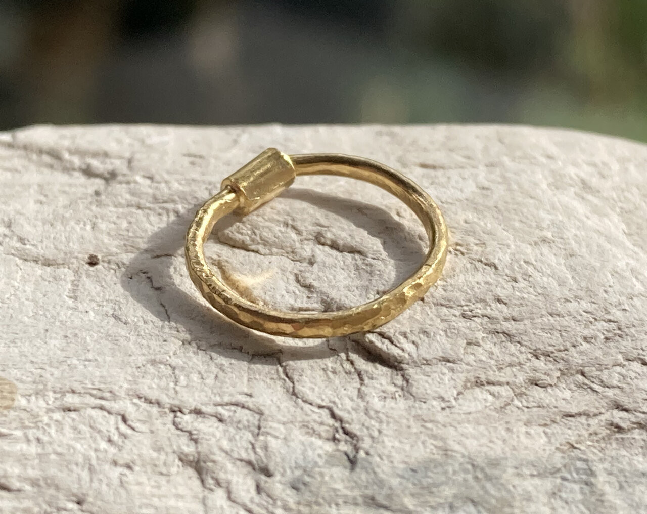 K様オーダーメイド　K24 Pure Gold Foop EarringsⅡ（１.6mm線径タイプ）◇片耳分～