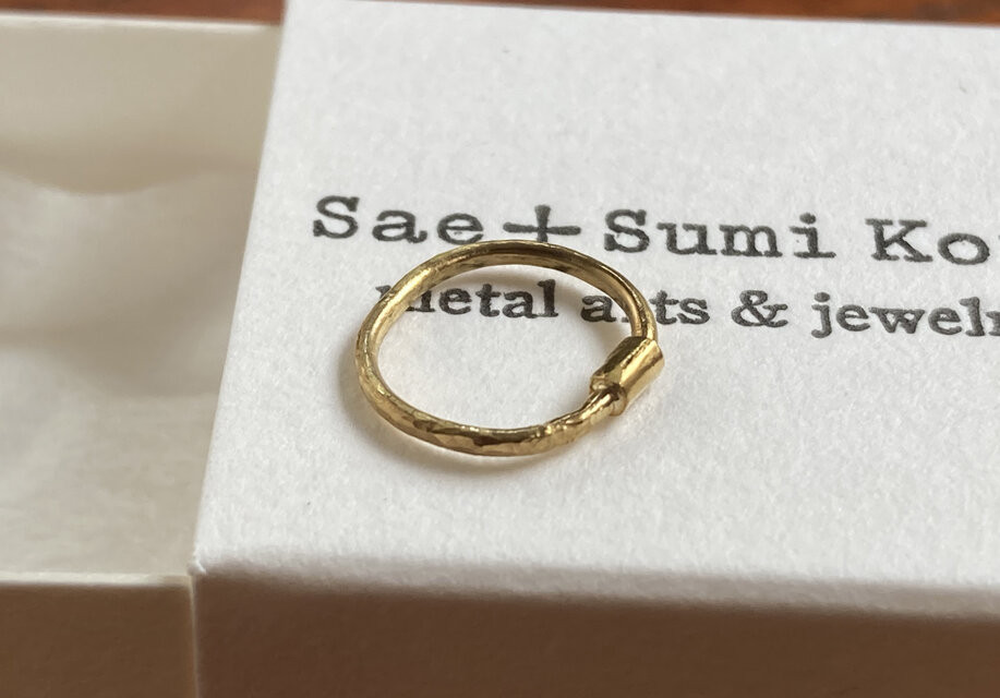 K様オーダーメイド　K24 Pure Gold Foop EarringsⅡ（１.6mm線径タイプ）◇片耳分～