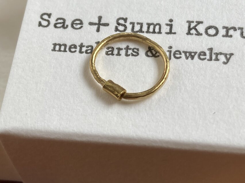 K様オーダーメイド　K24 Pure Gold Foop EarringsⅡ（１.6mm線径タイプ）◇片耳分～