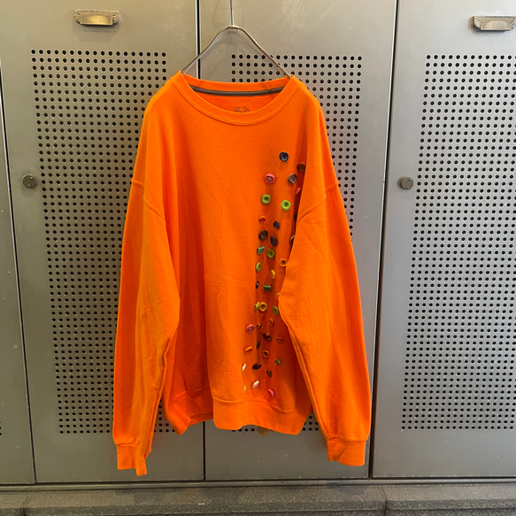 古着　ヴィンテージ　sweat スウェット　トレーナー　リメイク　個性派 VINTAGE - 古着 ヴィンテージ sweat スウェット トレーナー