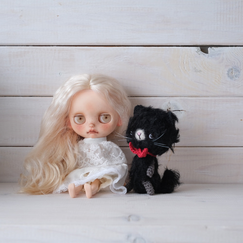 黒ねこさん 猫のぬいぐるみ テディベア ねこ teddy bear ぬいぐるみ