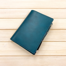 手帳カバー A6／B6／A5／B5（スクラッチブルー）スケジュール帳 手帳