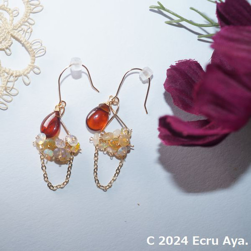 ヘソナイト秋ピアスチャーム(^^)