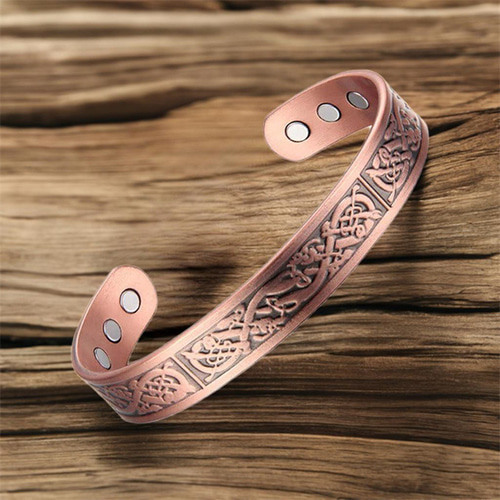 電磁波対策 バングル 純銅製ジュエリー 純銅 磁気 ブレスレット 免疫力