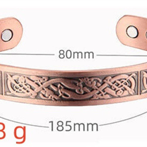 電磁波対策 バングル 純銅製ジュエリー 純銅 磁気 ブレスレット 免疫力