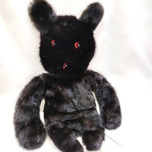 出来ちゃいました、ブラックミンクのぬいぐるみ』＃p7－4L