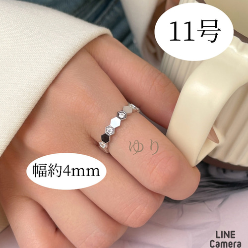 Bee My Love「ビー マイ ラブ」コレクション ハニカムリング
