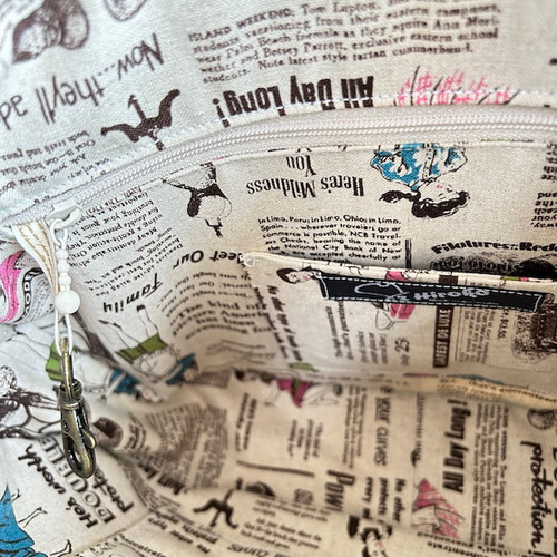 creema限定ミナペルホネン,anemoneミント、トートバッグ1点もの