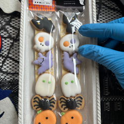 ハロウィンミニアイシングクッキーセット 2枚目の画像