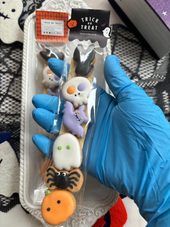 ハロウィンミニアイシングクッキーセット 3枚目の画像
