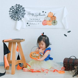 ハロウィン タペストリー️_パンプキン / Halloween Tapestry 飾り