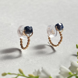 サファイア イヤリング・ノンホールピアス の人気通販｜Creema
