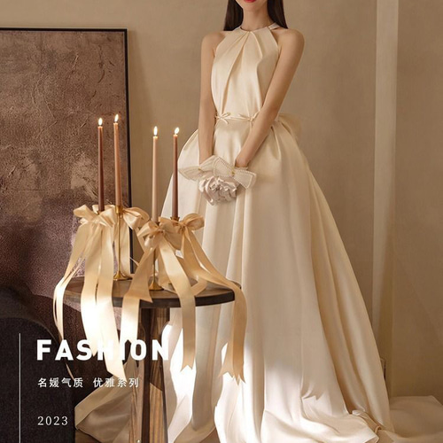 ウエディングドレス 結婚式 サテン Aライン 前撮り 半袖 バック ウエディングドレス 結婚式 サテン Aライン 前撮り 半袖 バック
