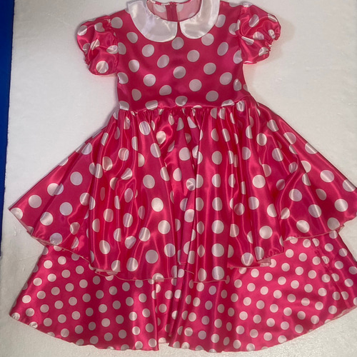 女の子を笑顔にする魔法のワンピース♡ ピンクの水玉ワンピース 子供服