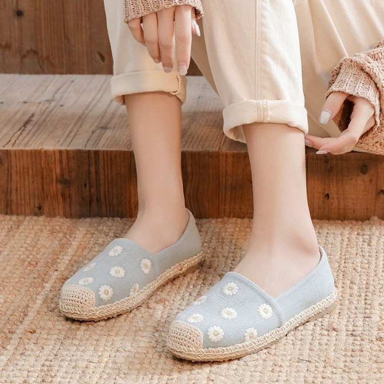 通勤 通学 仕事 ベーシック レディース 刺繍の靴 春 夏 秋 冬 フラットソール シンプル おしゃれ  きれいめ