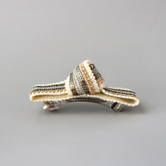 スパンコールリボンバレッタ 9枚目の画像