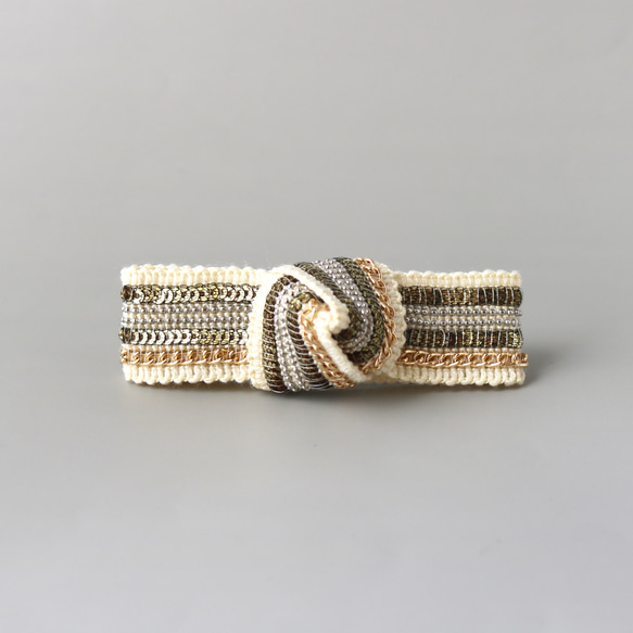 スパンコールリボンバレッタ 8枚目の画像