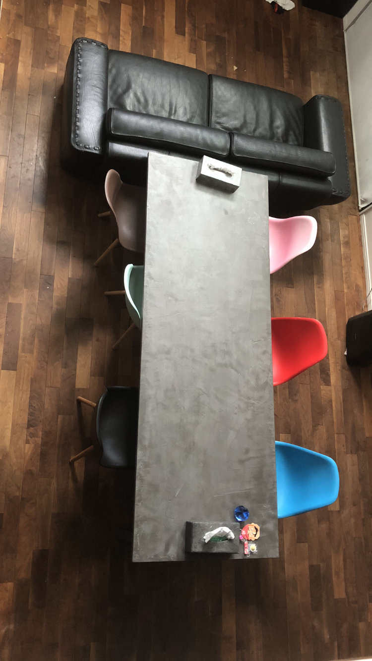 Sunny様専用モールテックスダイニングテーブル