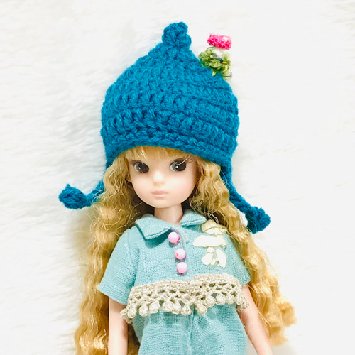 きのこ帽子2マスタード（リカちゃんプチブライスサイズ） その他人形
