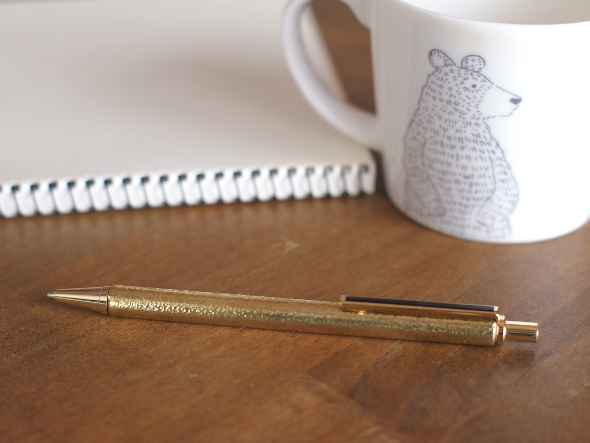 真鍮製シャープペン