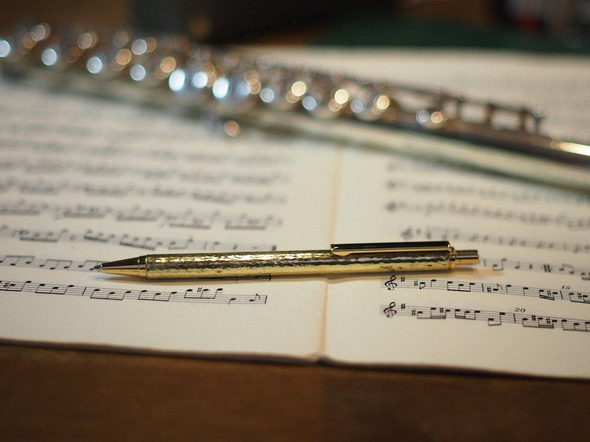 真鍮製シャープペン