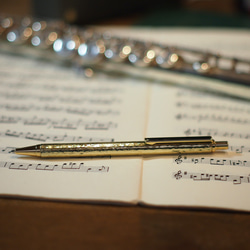 真鍮製シャープペン ペン・筆記用具 金文具 通販 18203348｜Creema