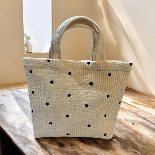 Mサイズ miniheart 2wayマザーズバッグ ショルダーバッグ