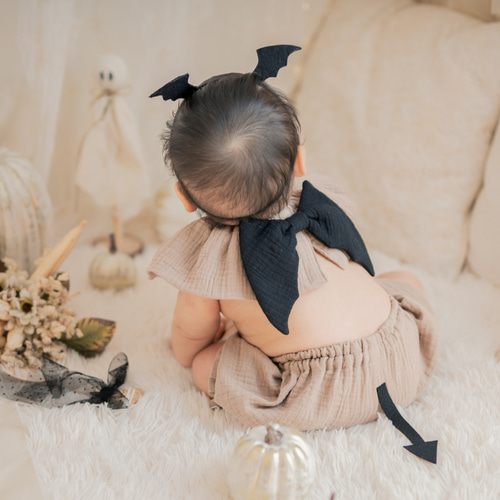 8月まで超早割価格】ハロウィンに♪〈3点set〉ぽこぽこダブル