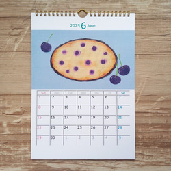 マスキングテープアート カレンダー 2025 9枚目の画像