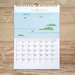 マスキングテープアート カレンダー 2025 11枚目の画像