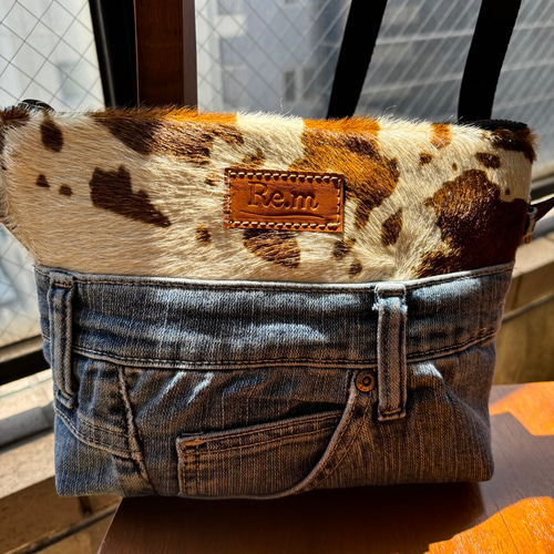 デニムリメイクサコッシュ 3種 サコッシュ Re.m 通販 18204190｜Creema