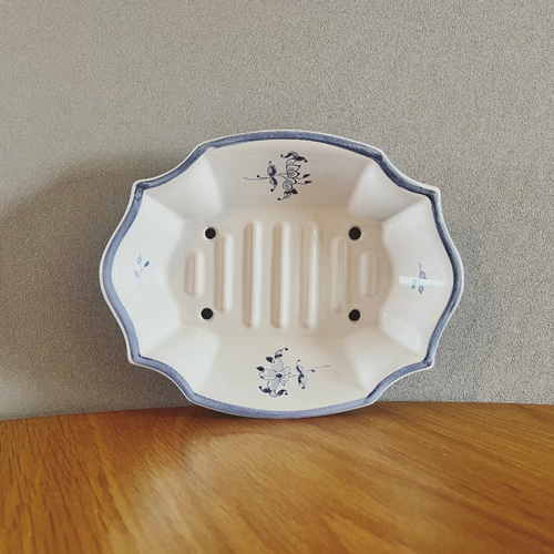 希少品！60's〜ルーサイトの石鹸置き　アメリカンアンティークミッドセンチュリー 希少品！60´s〜ルーサイトの石鹸置き アメリカンアンティークミッド