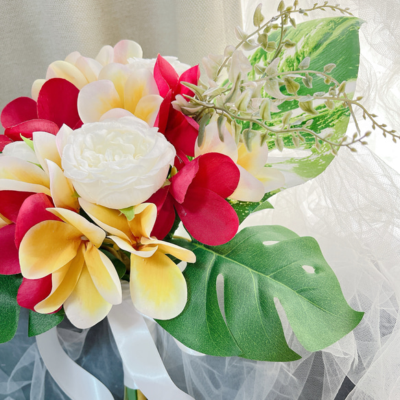 アーティフィシャルフラワーブーケクラッチブーケ 結婚式 前撮り